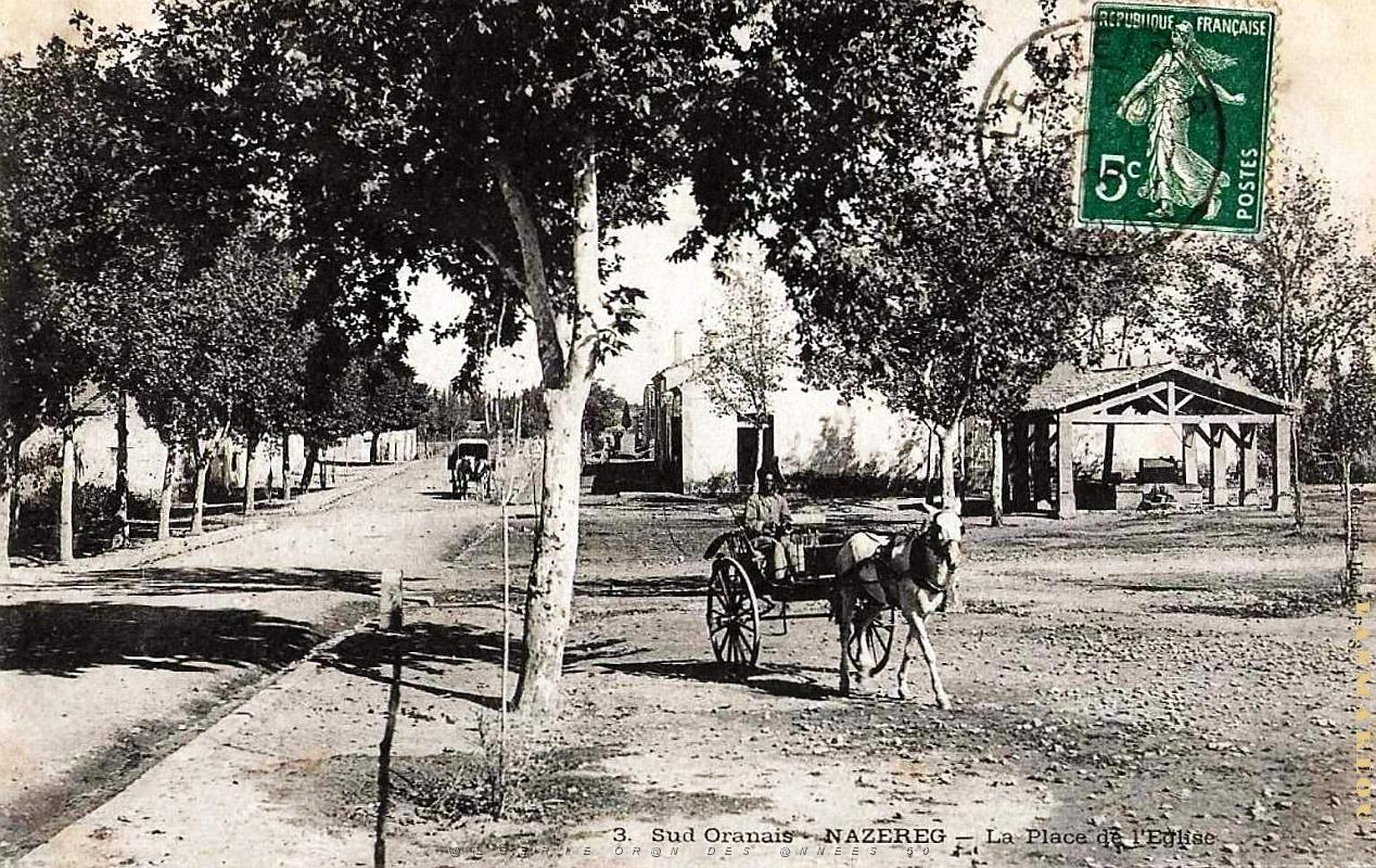 Nazereg - Sud-Oranais - Place de l'Eglise.jpg